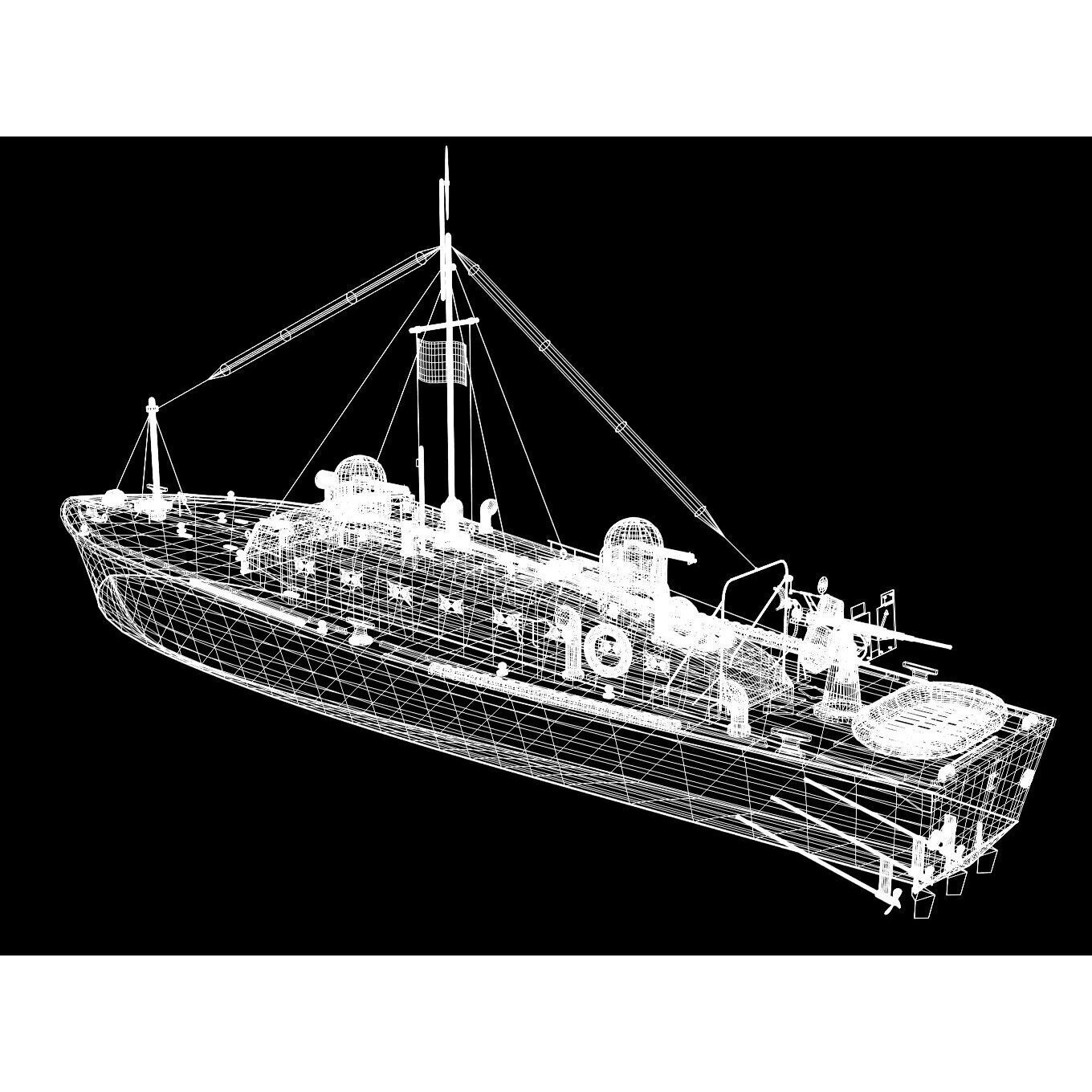Type Two 63 ft HSL - Detailed 3D Model