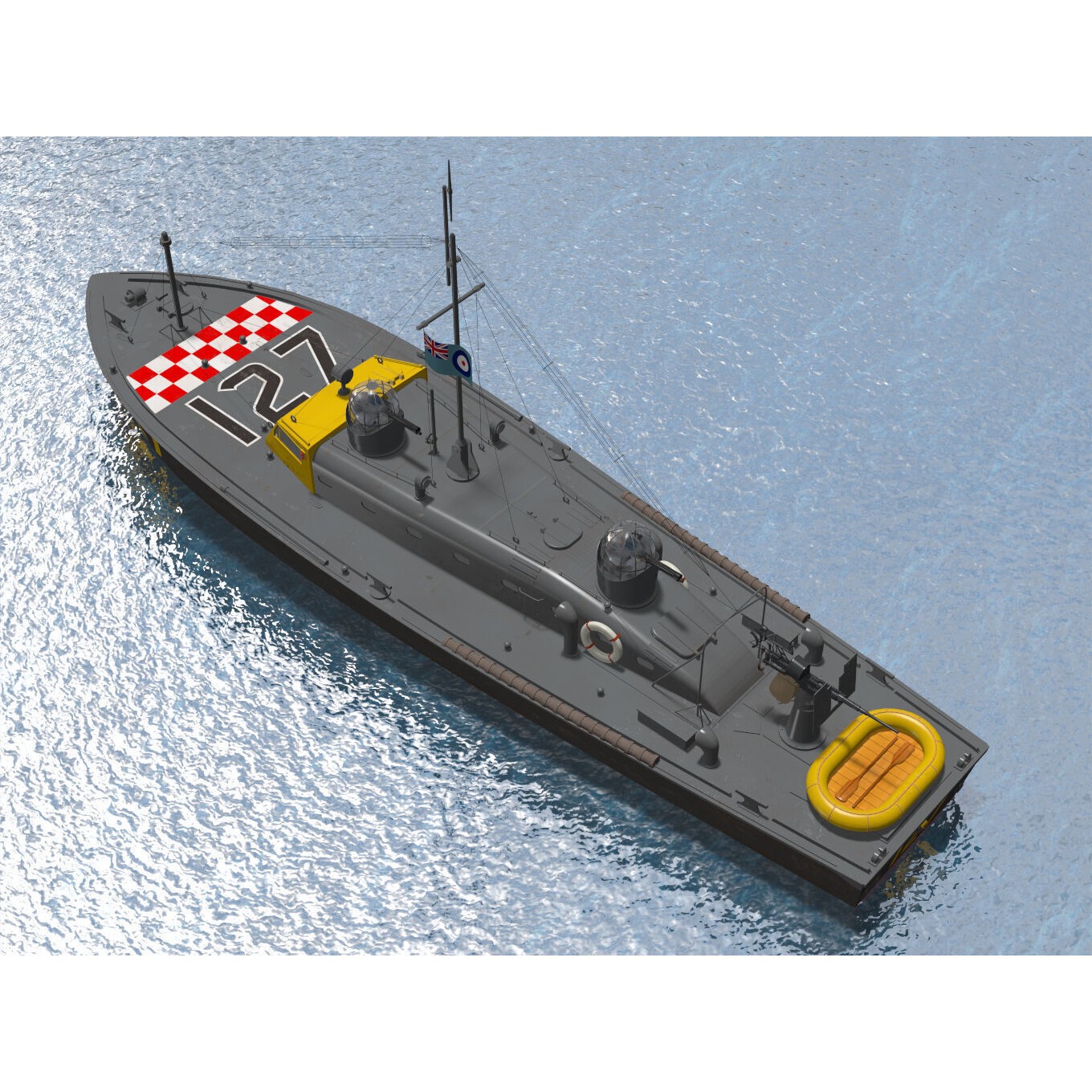 Type Two 63 ft HSL - Detailed 3D Model - View 10