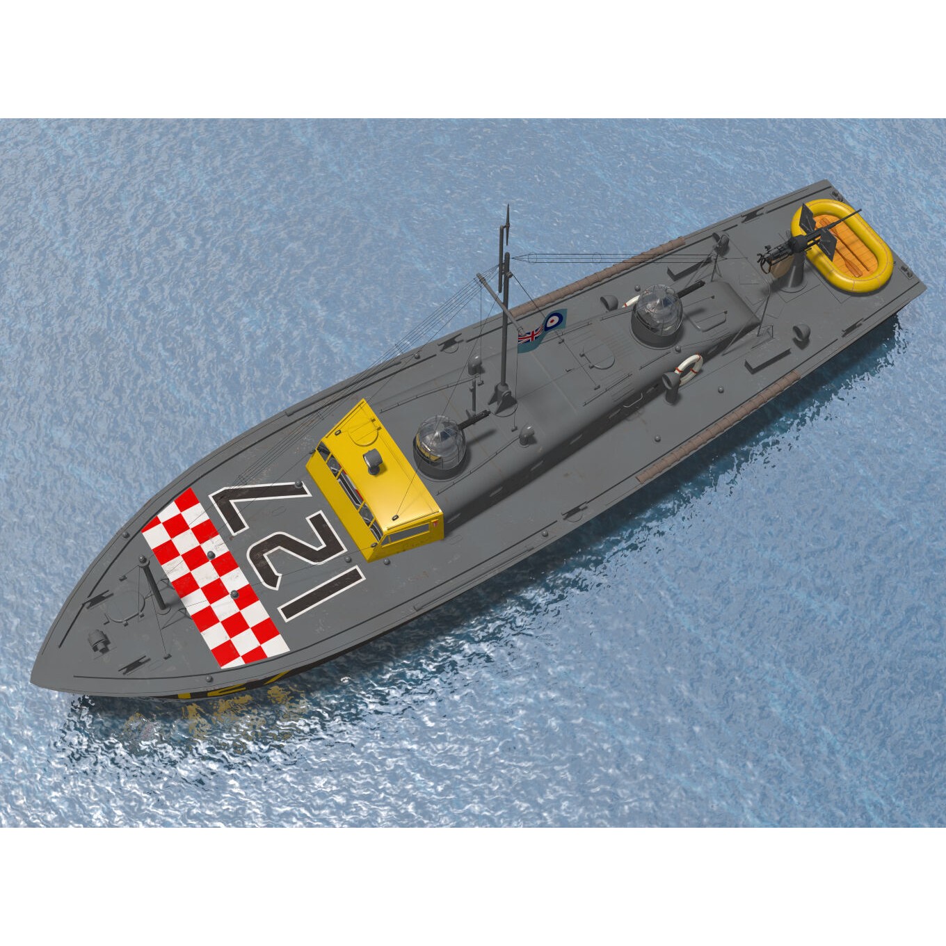 Type Two 63 ft HSL - Detailed 3D Model - View 11
