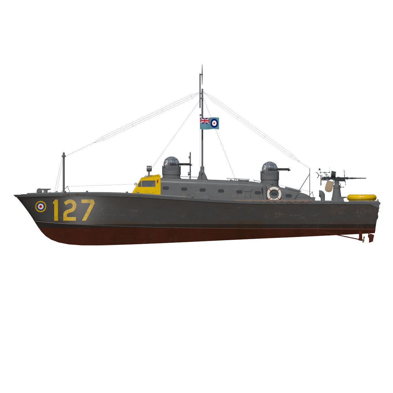 Type Two 63 ft HSL - Detailed 3D Model - View 12