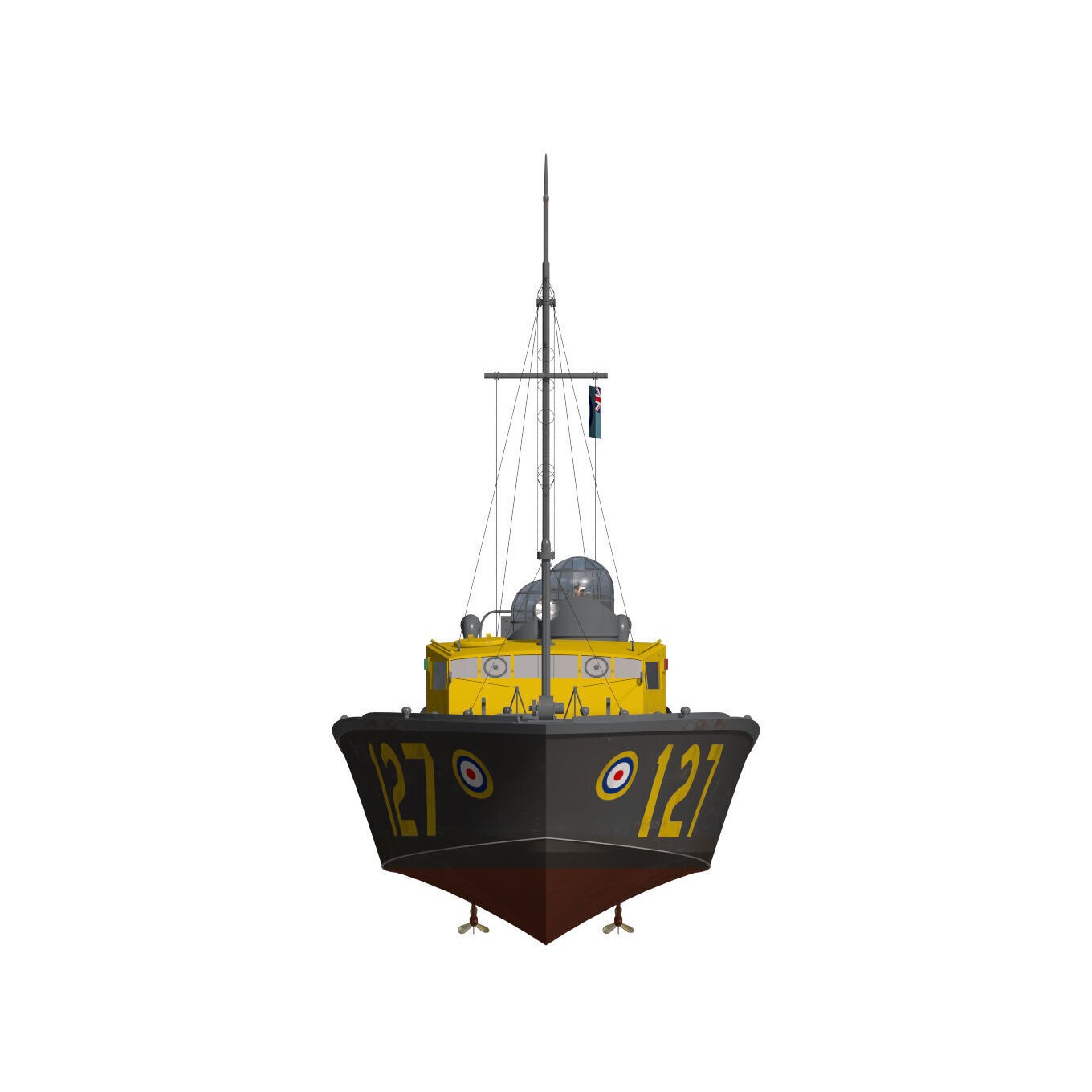 Type Two 63 ft HSL - Detailed 3D Model - View 13
