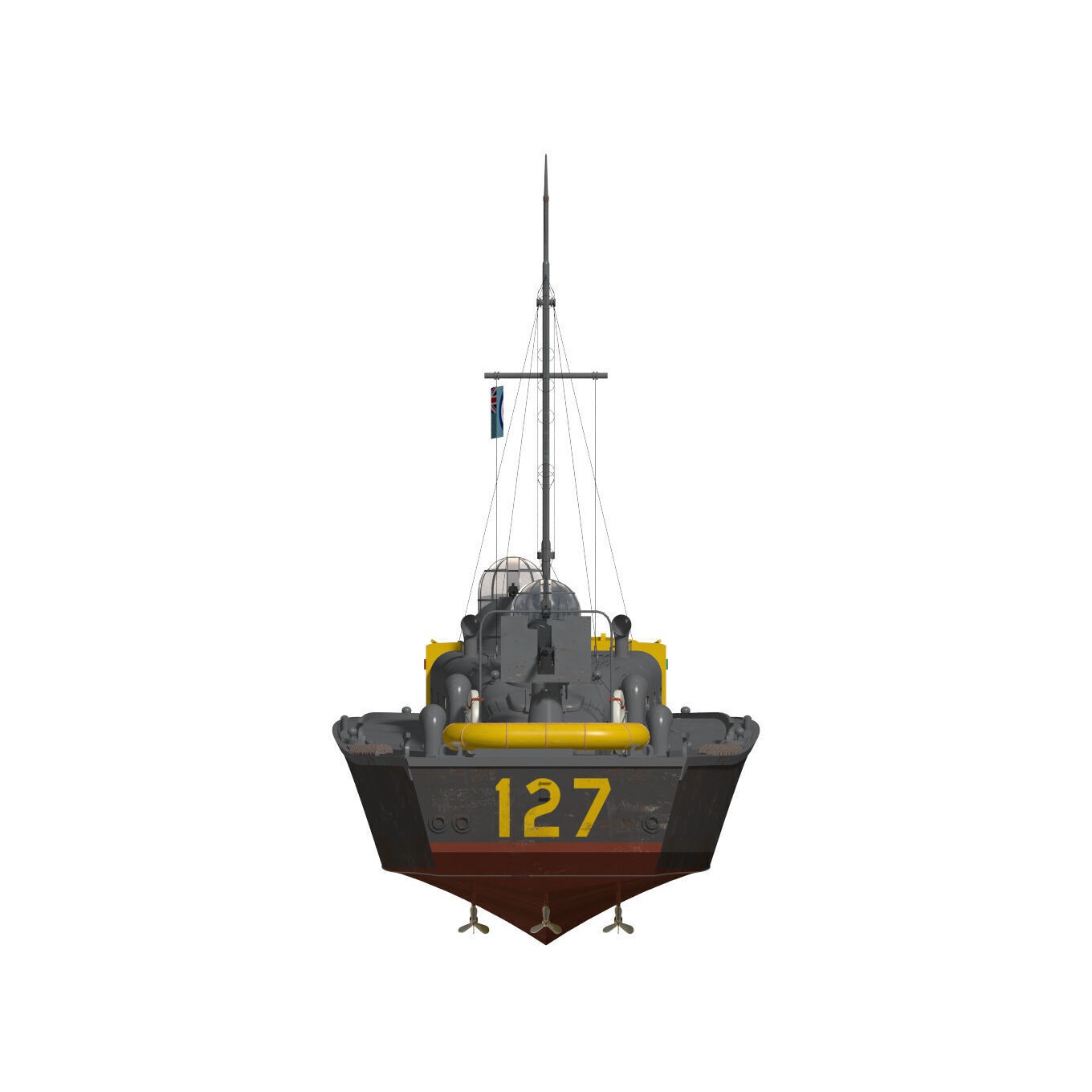 Type Two 63 ft HSL - Detailed 3D Model - View 14