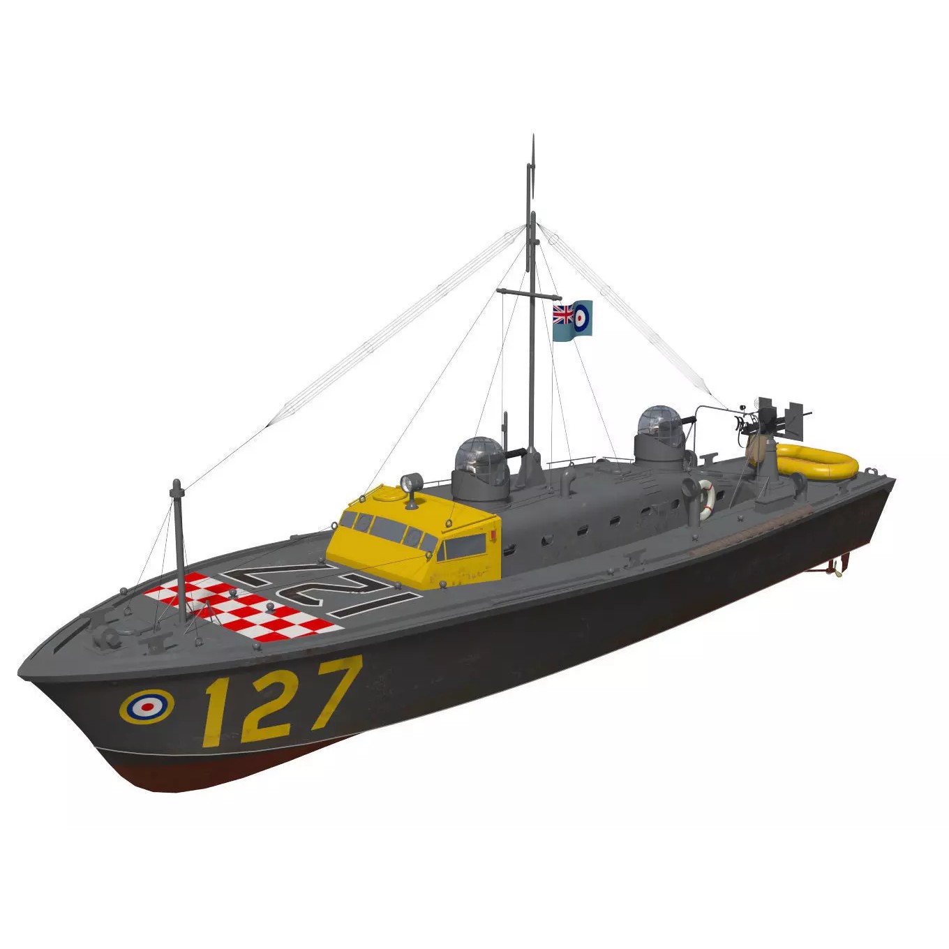 Type Two 63 ft HSL - Detailed 3D Model - View 2
