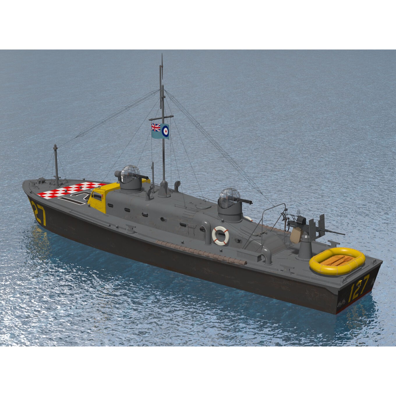 Type Two 63 ft HSL - Detailed 3D Model - View 5