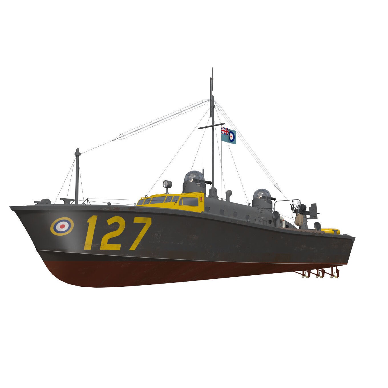 Type Two 63 ft HSL - Detailed 3D Model - View 6