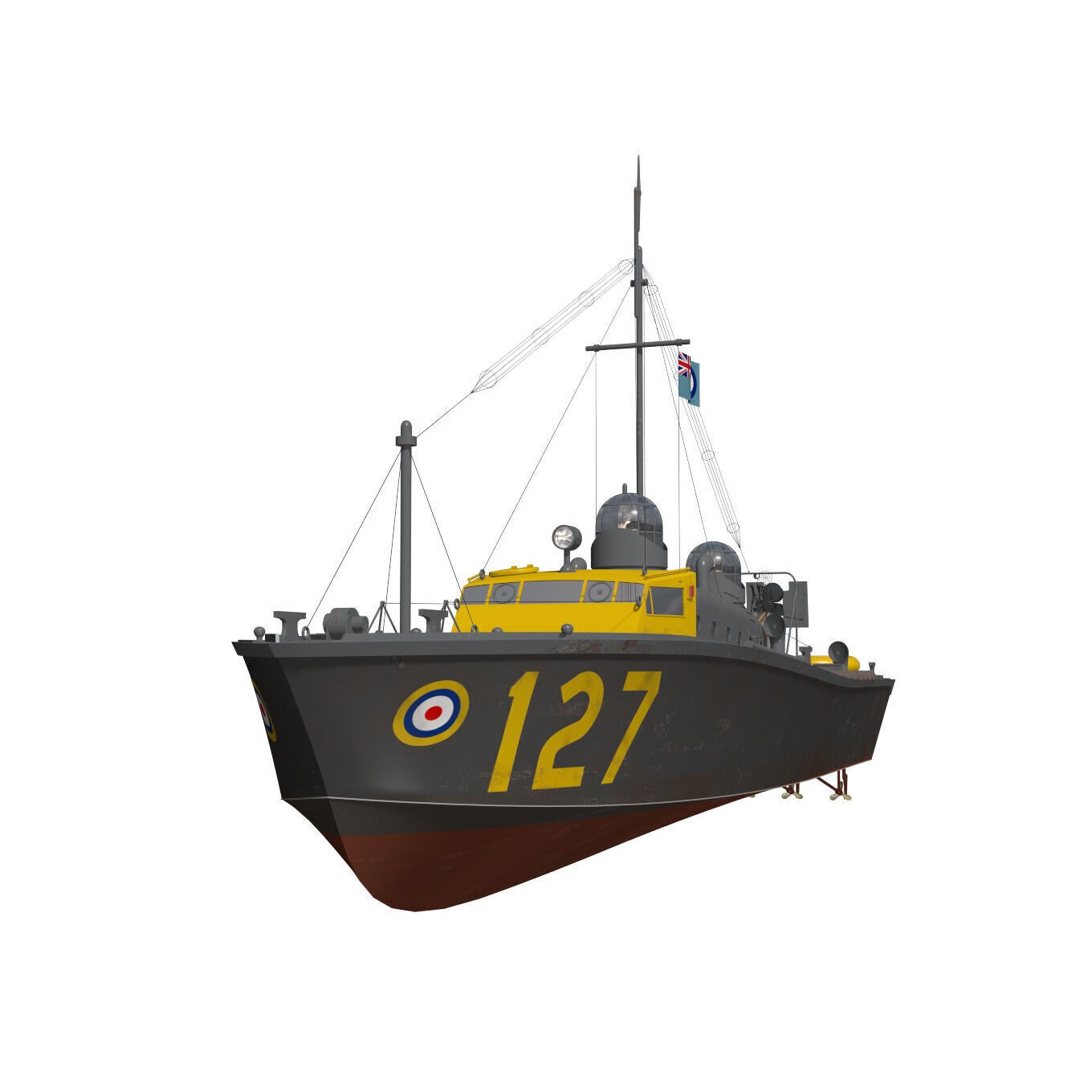 Type Two 63 ft HSL - Detailed 3D Model - View 7
