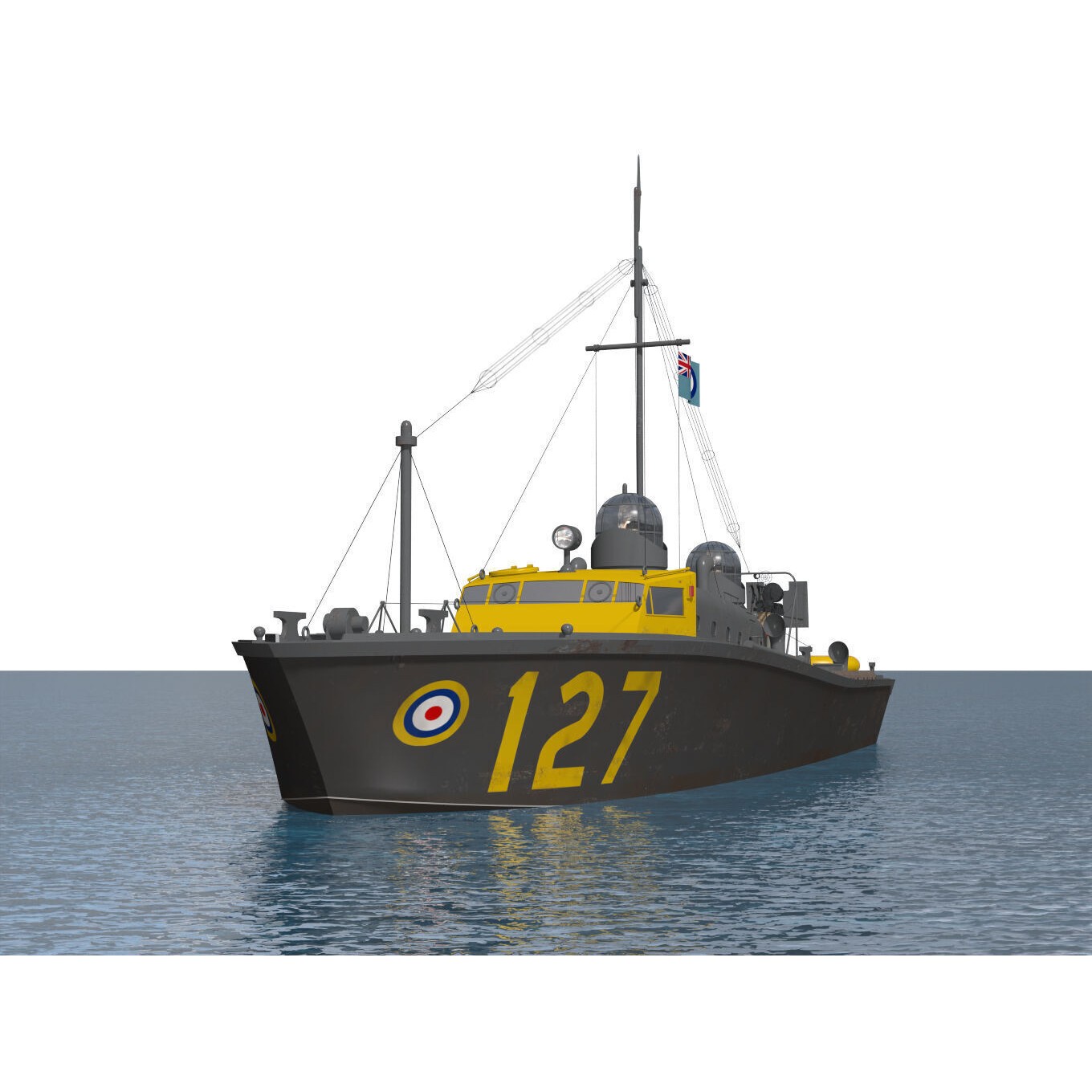 Type Two 63 ft HSL - Detailed 3D Model - View 8