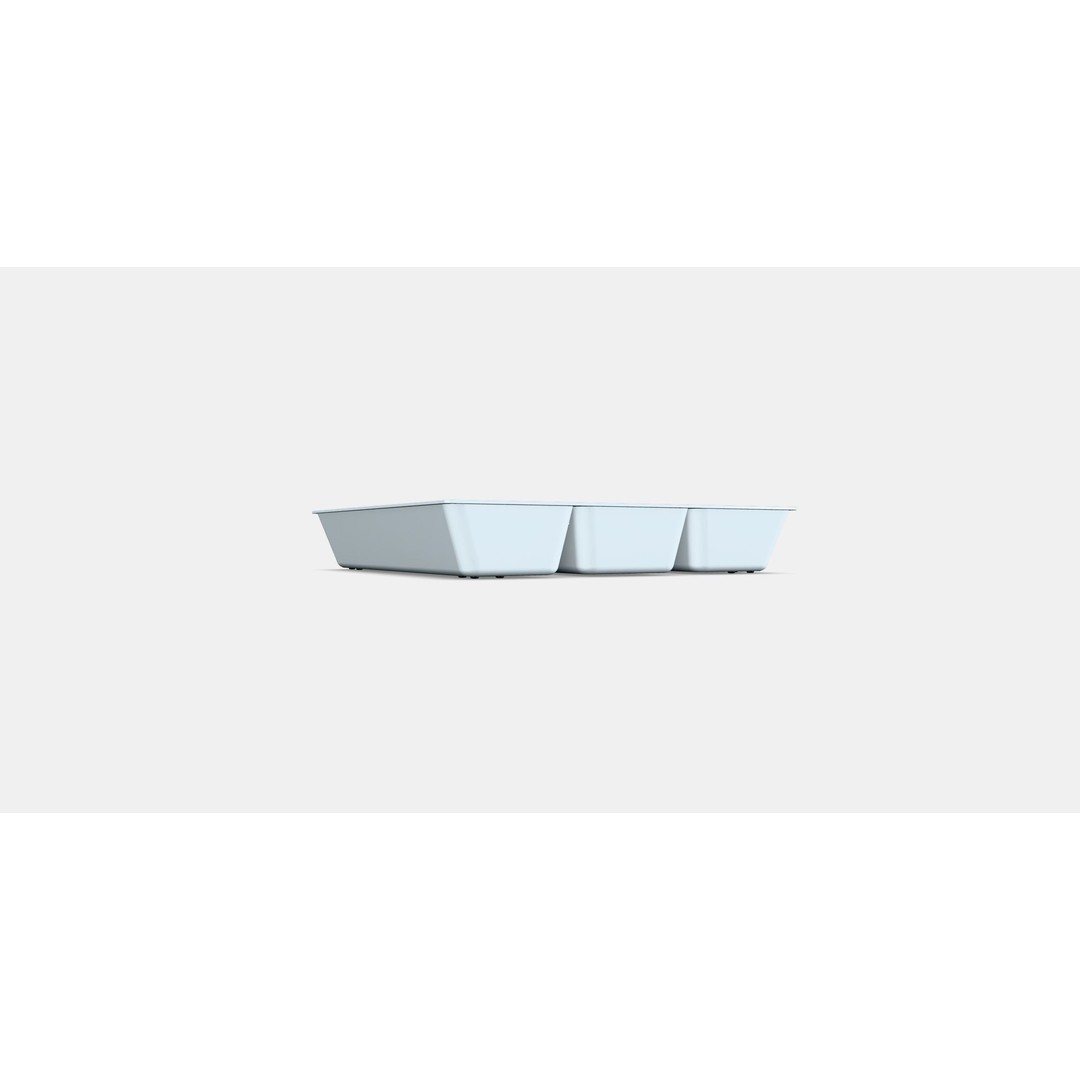 UPPDATERA Cutlery Tray 3D Model – Low Poly Organizer with PBR Textures