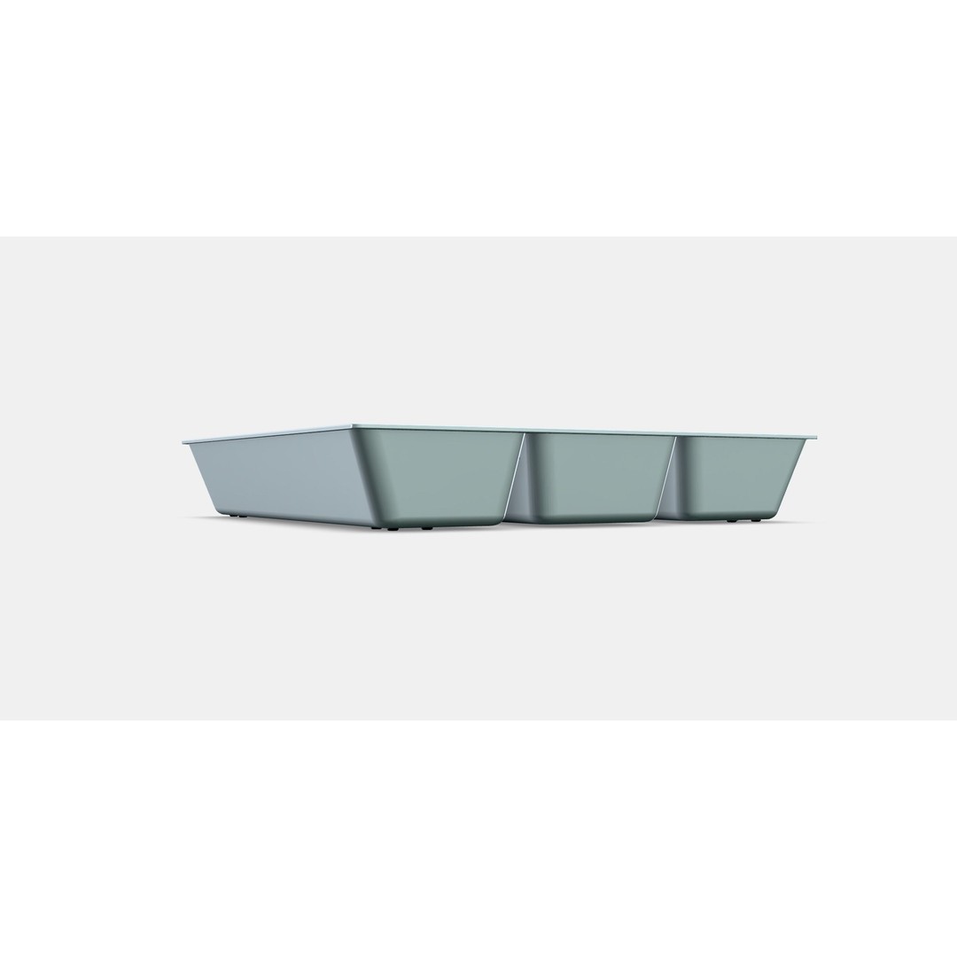 UPPDATERA Cutlery Tray 3D Model – Low Poly Organizer with PBR Textures - View 10