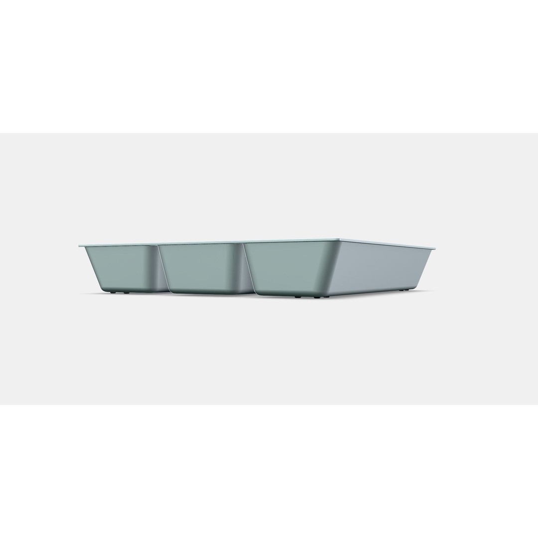 UPPDATERA Cutlery Tray 3D Model – Low Poly Organizer with PBR Textures - View 14