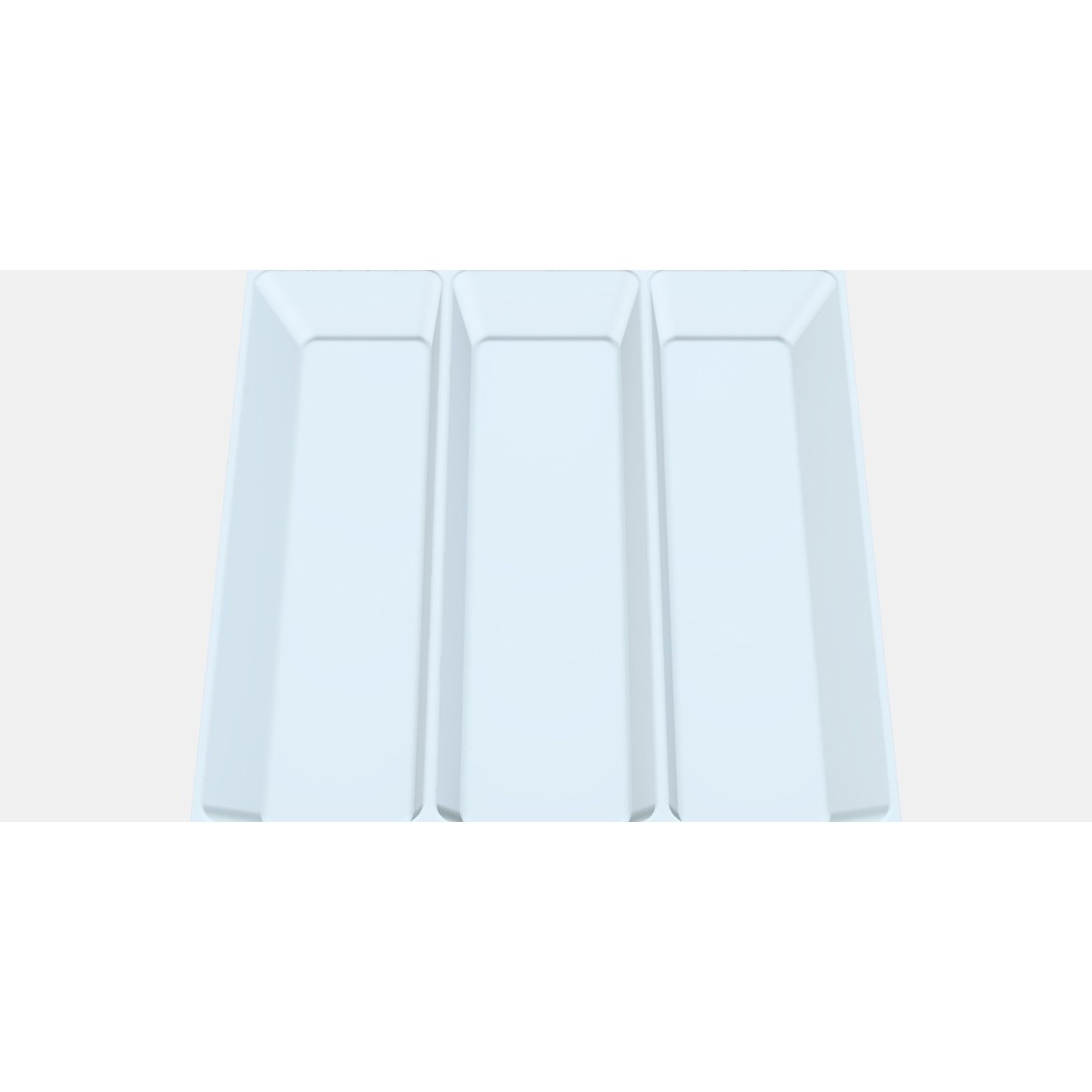UPPDATERA Cutlery Tray 3D Model – Low Poly Organizer with PBR Textures - View 6