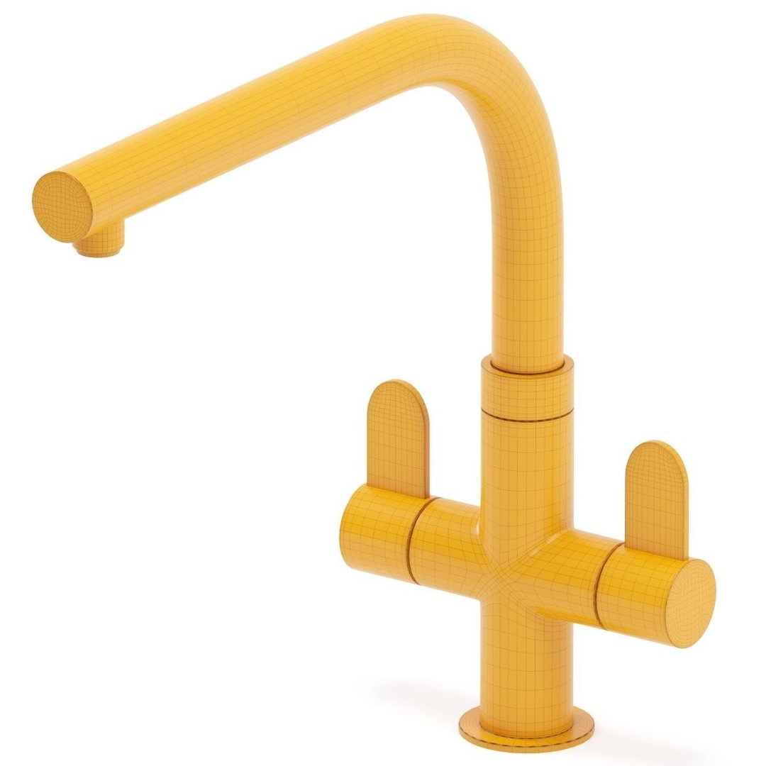 RANGEMASTER Kitchen Faucet 3D Model – Modern Design, PBR Textures - View 10