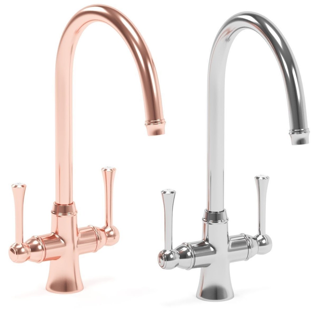RANGEMASTER Kitchen Faucet 3D Model – Modern Design, PBR Textures - View 5