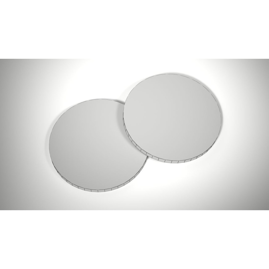 Old Shilling 3D Model – Low Poly PBR Coin Asset, FBX & OBJ - View 5
