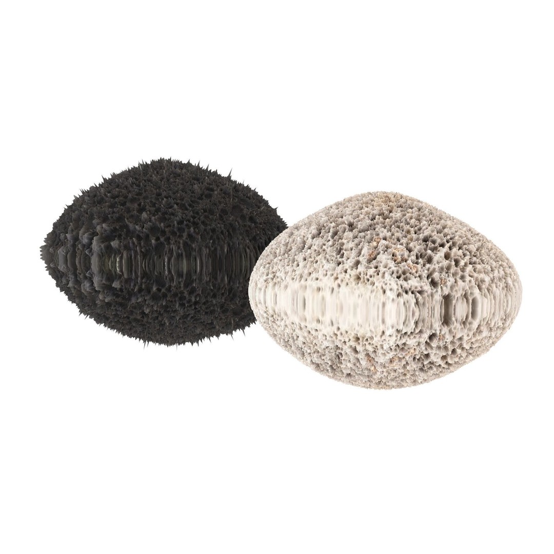 Pumice Rocks 3D Model – Textured Bath Scrubber, PBR, FBX, OBJ - View 12