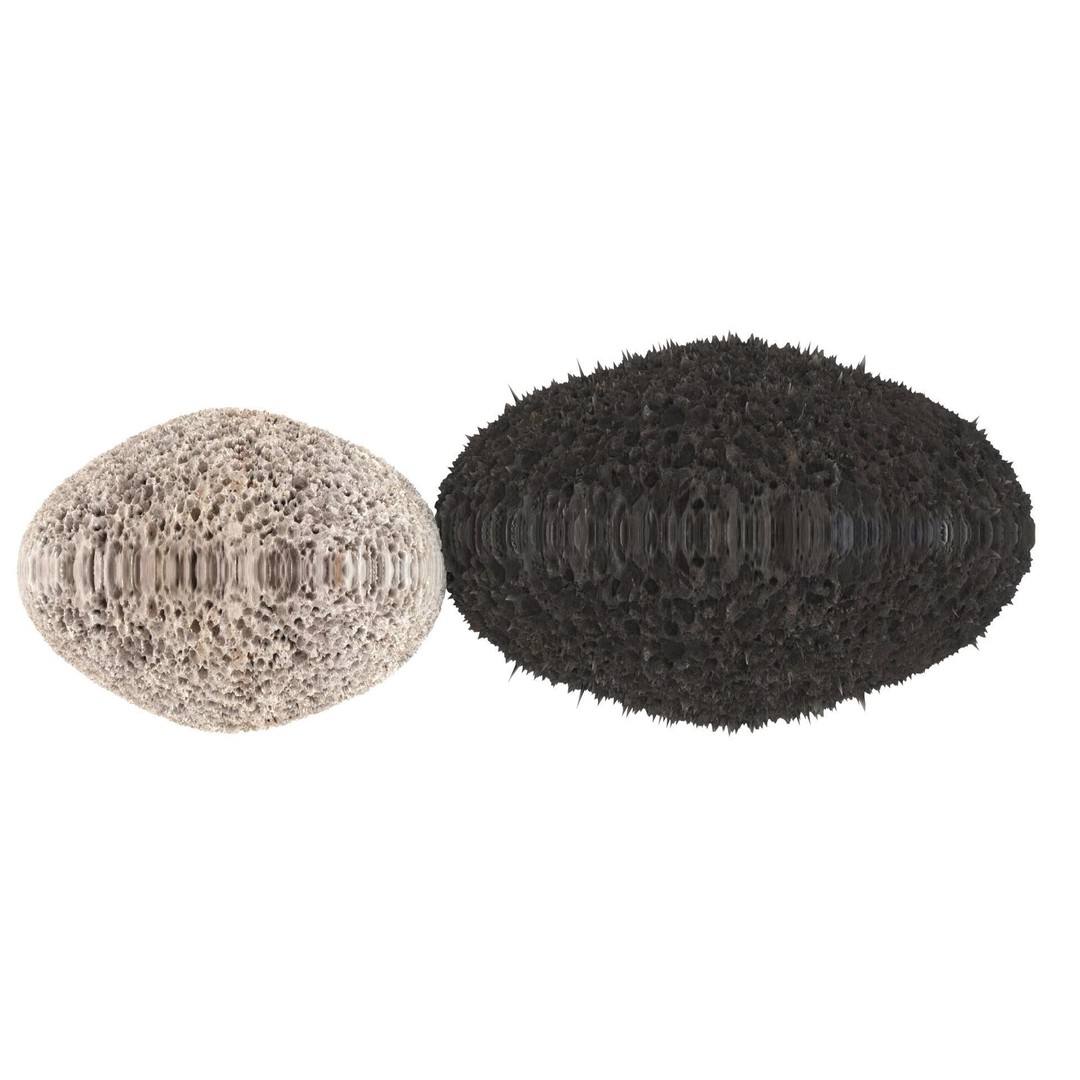 Pumice Rocks 3D Model – Textured Bath Scrubber, PBR, FBX, OBJ - View 16