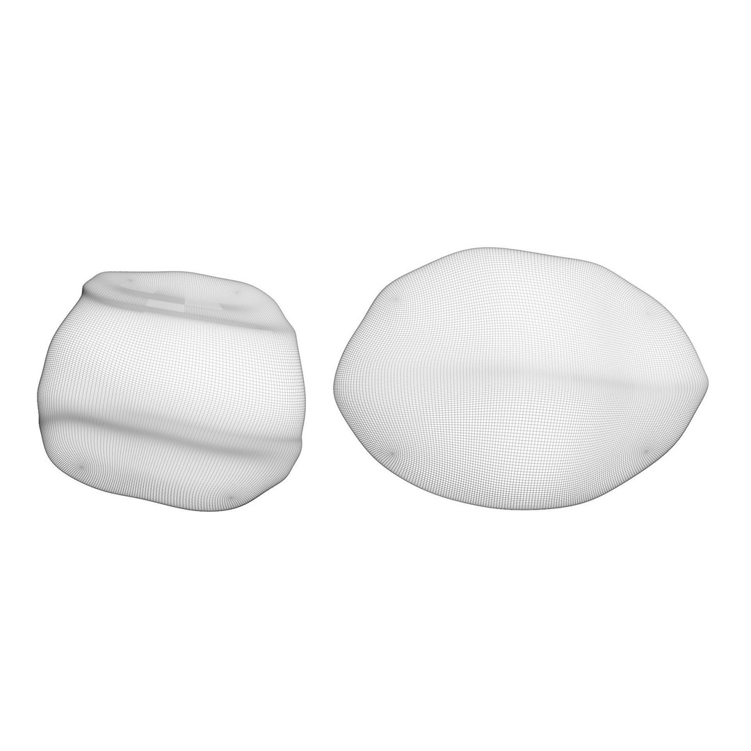 Pumice Rocks 3D Model – Textured Bath Scrubber, PBR, FBX, OBJ - View 26