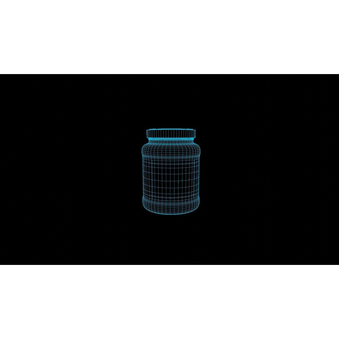 Sugar Jar 3D Model – Low Poly Kitchenware Asset, PBR, FBX, OBJ - View 6