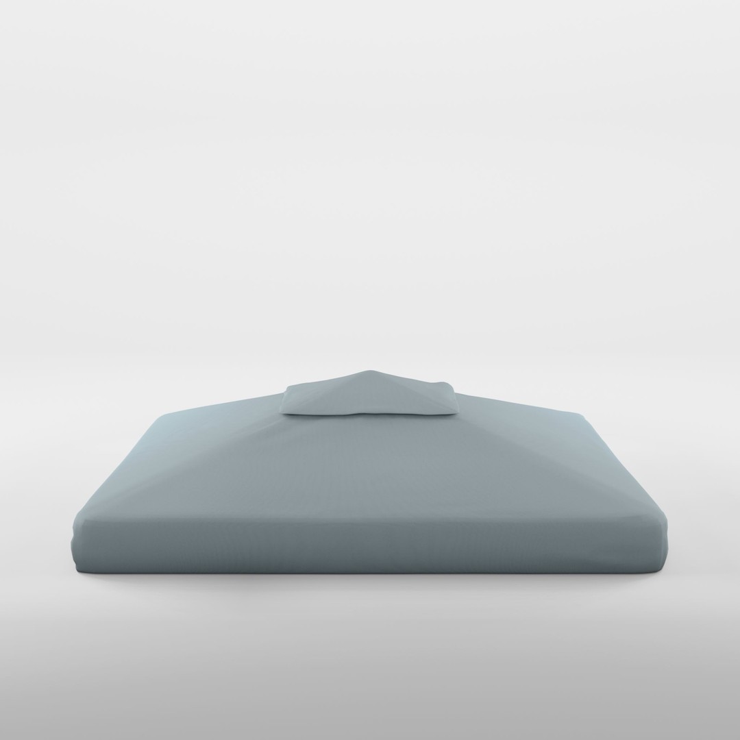 Allround Roof Grey 3D Model – Low Poly PBR Asset, FBX, GLB - View 4