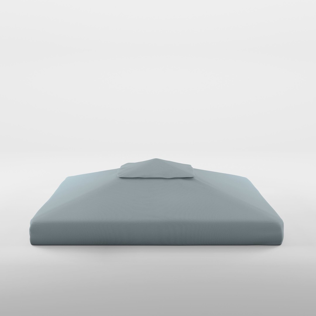 Allround Roof Grey 3D Model – Low Poly PBR Asset, FBX, GLB - View 5