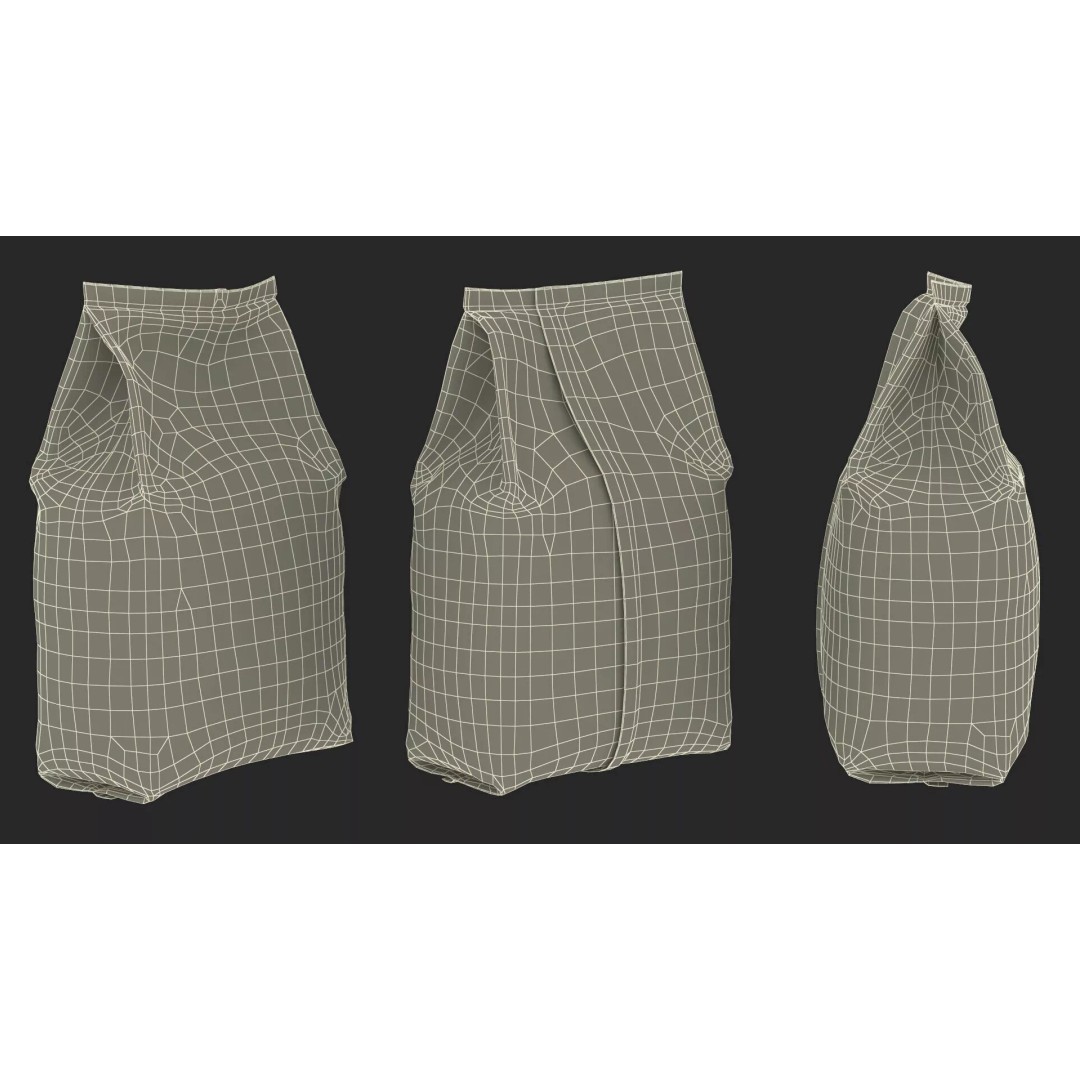 Persil Color Detergent Package 2kg 3D Model – PBR Textured Asset, FBX - View 15