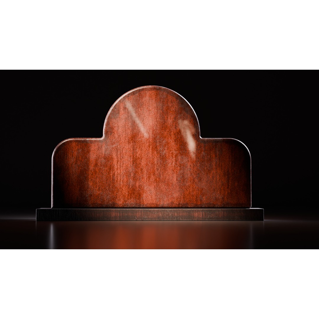 Vintage Clock 3D Model – Retro Design with PBR Textures, FBX - View 4