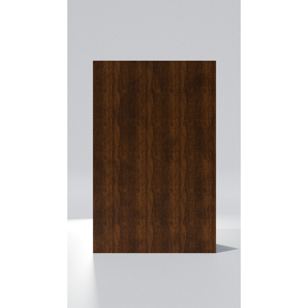 Wooden Cabinet 3D Model – Modern Office Furniture, PBR Textures - View 6