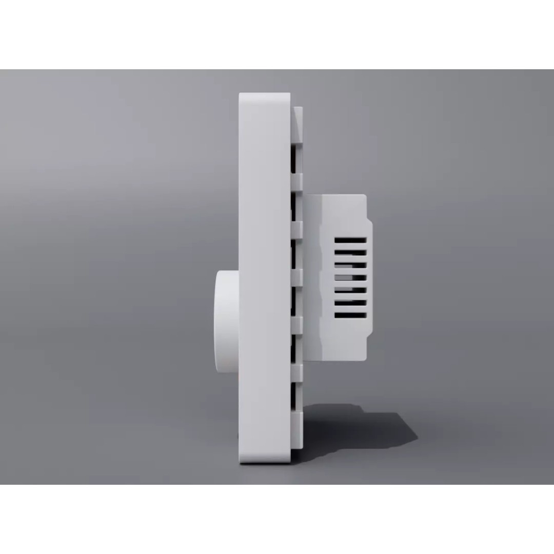 Wall-Mounted Thermostat 3D Model – Modern Design, PBR Textures, Blender, FBX, OBJ - View 7