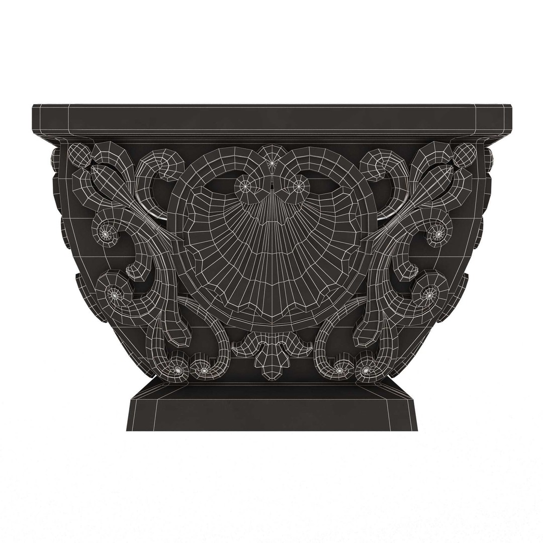Flower Pot 3D Model – Low Poly Decorative Design, FBX, OBJ - View 8