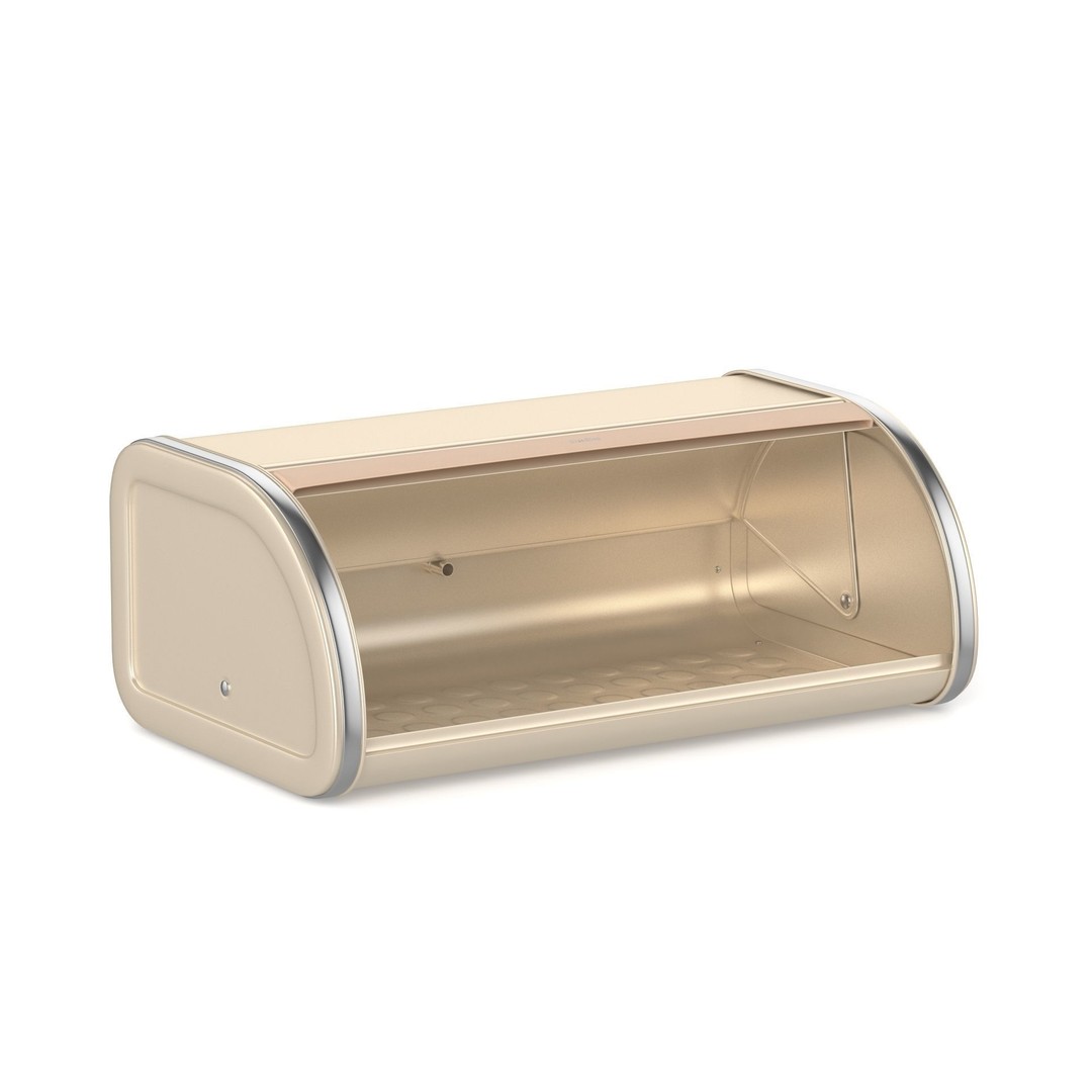 Bread Box 3D Model – Low Poly Kitchenware with Animated Door - View 9
