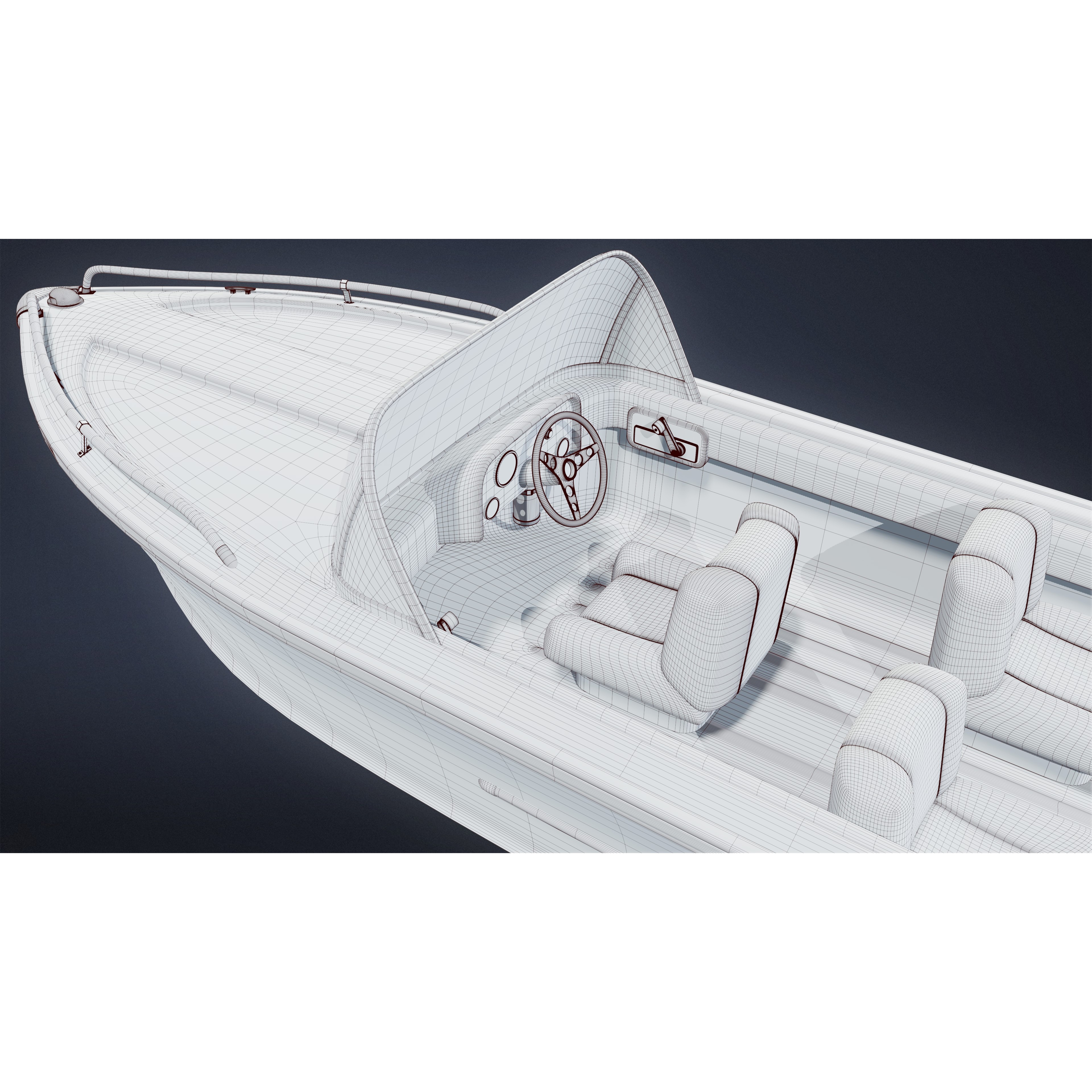 BOATYARD - Low-Poly Game-Ready 3D Model - View 10