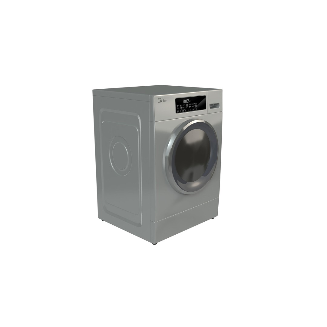 Washing Machine 3D Model – Realistic Design, PBR Textures, FBX & V-Ray - View 7