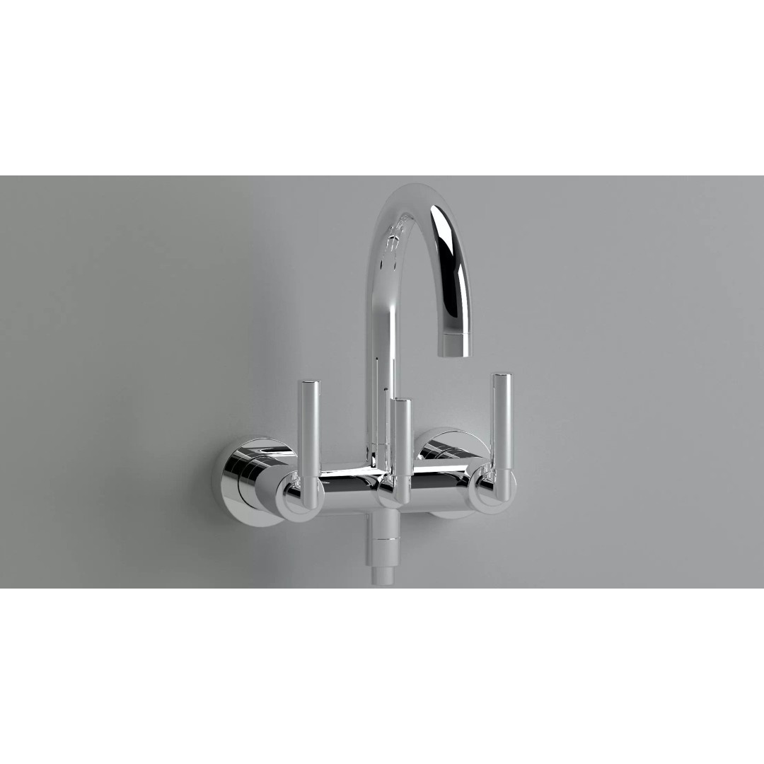 Dorn Bracht Bath Mixer Tap 3D Model – Realistic PBR Asset, FBX - View 2