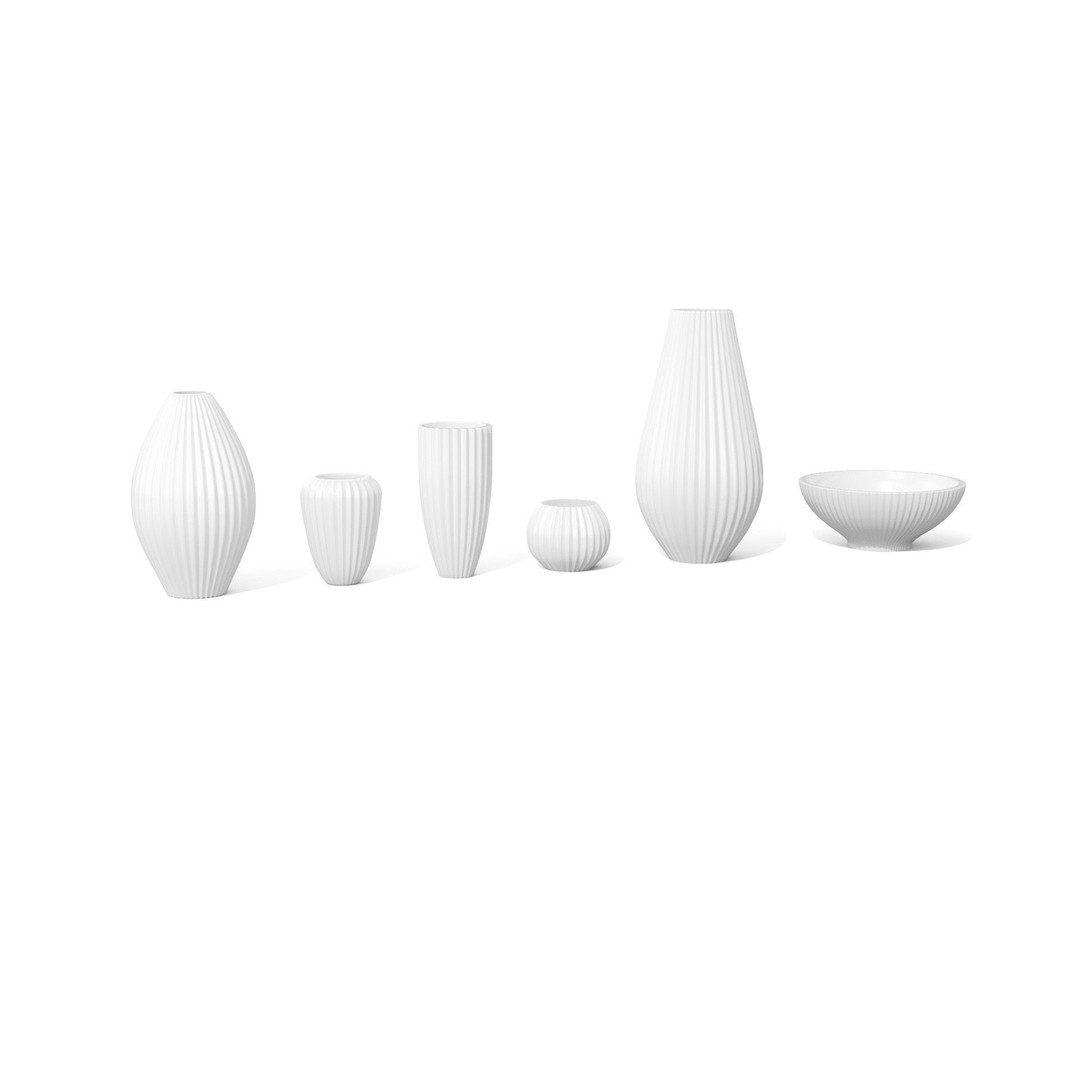 Stoneware Kitchen Accessories 3D Model – Low Poly PBR Dinnerware Set - View 20