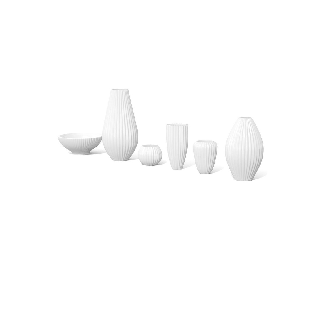 Stoneware Kitchen Accessories 3D Model – Low Poly PBR Dinnerware Set - View 24