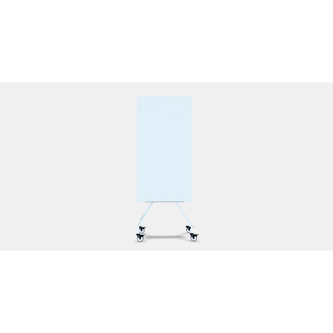 ELLOVEN Whiteboard 3D Model – Low-Poly Mobile Noticeboard, FBX - View 15