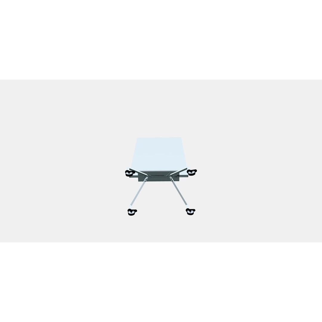 ELLOVEN Whiteboard 3D Model – Low-Poly Mobile Noticeboard, FBX - View 8