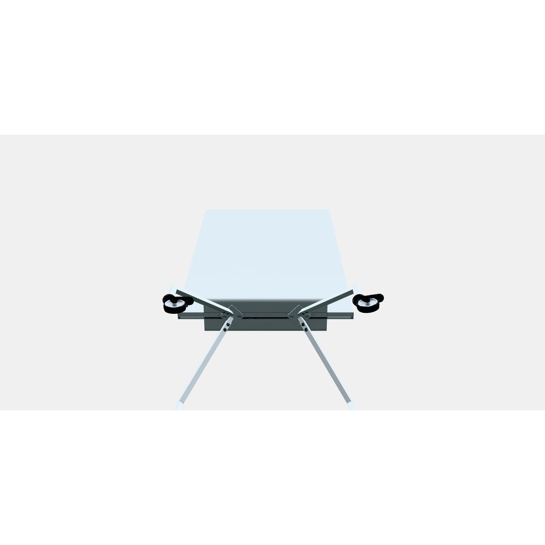 ELLOVEN Whiteboard 3D Model – Low-Poly Mobile Noticeboard, FBX - View 9