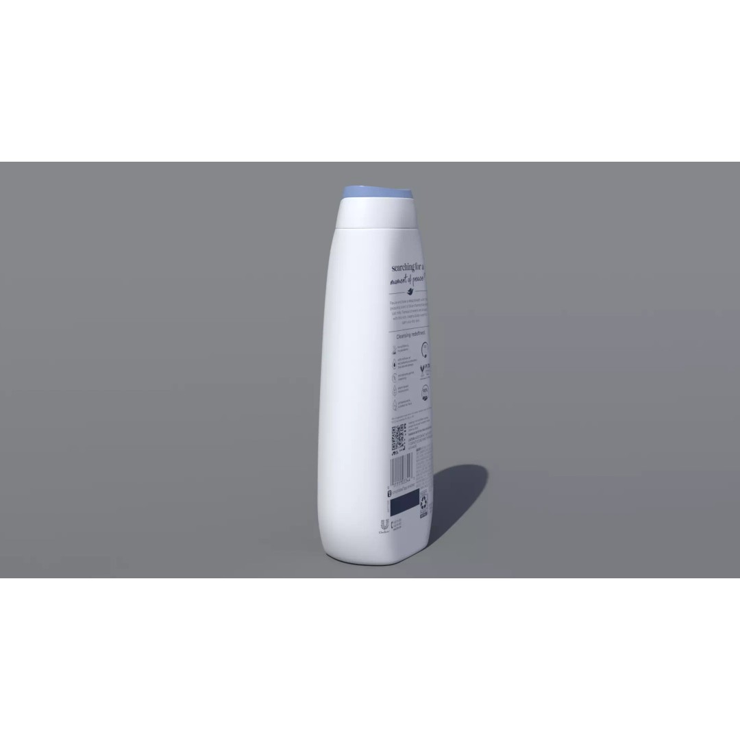 Dove Advanced Care Anti-Stress Body Wash 3D Model – PBR Textured Formats - View 8