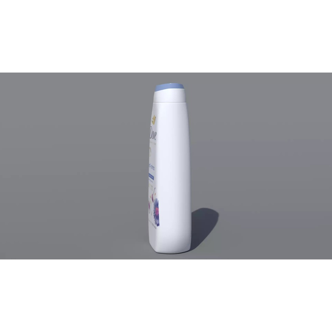 Dove Advanced Care Anti-Stress Body Wash 3D Model – PBR Textured Formats - View 9