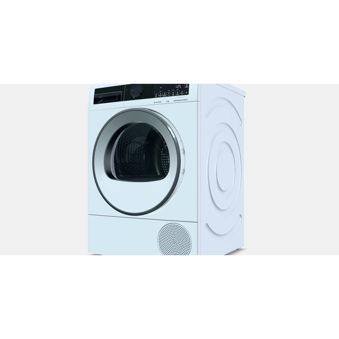 BOSCH WQG24590BY 3D Model – Low Poly Kitchen Appliance, PBR Textures - View 14