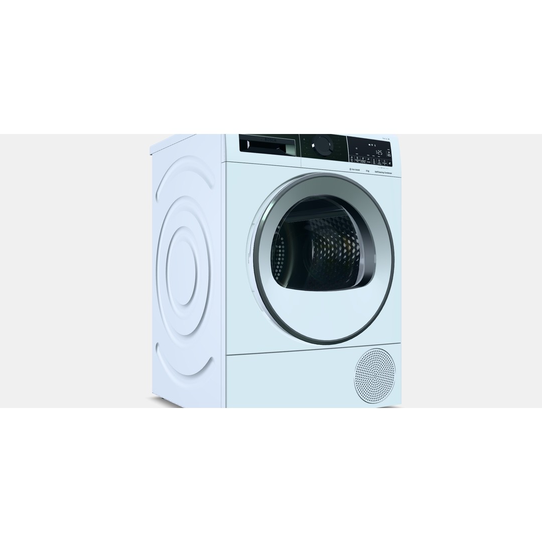 BOSCH WQG24590BY 3D Model – Low Poly Kitchen Appliance, PBR Textures - View 9
