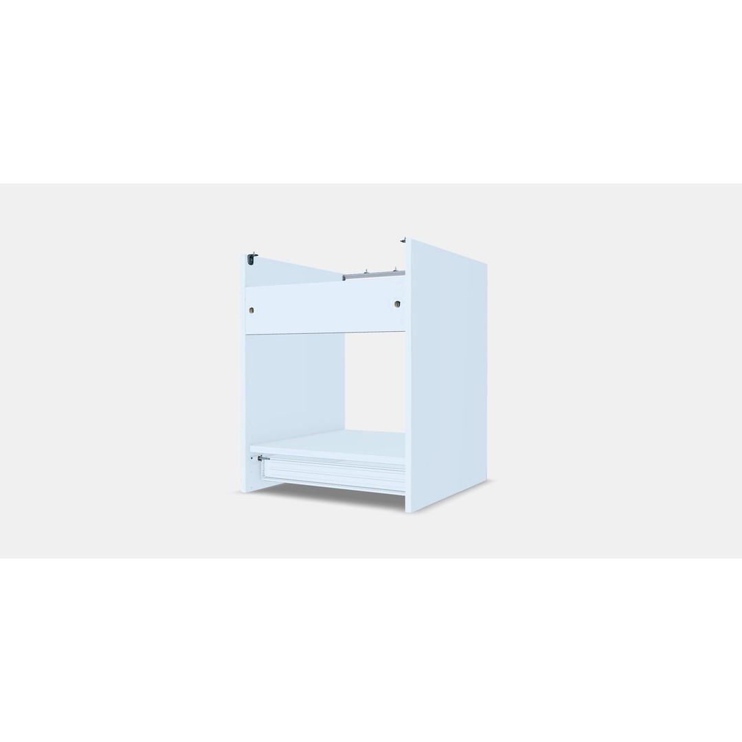 ENHET Oven 3D Model – Low Poly Kitchenware with PBR Textures - View 6