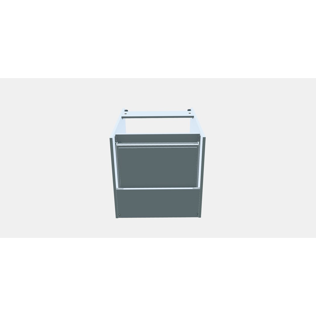 ENHET Oven 3D Model – Low Poly Kitchenware with PBR Textures - View 8