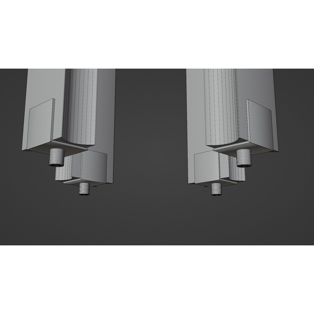 Galileo Telescope 3D Model – Low Poly Antique Design, FBX, OBJ, Blender - View 22
