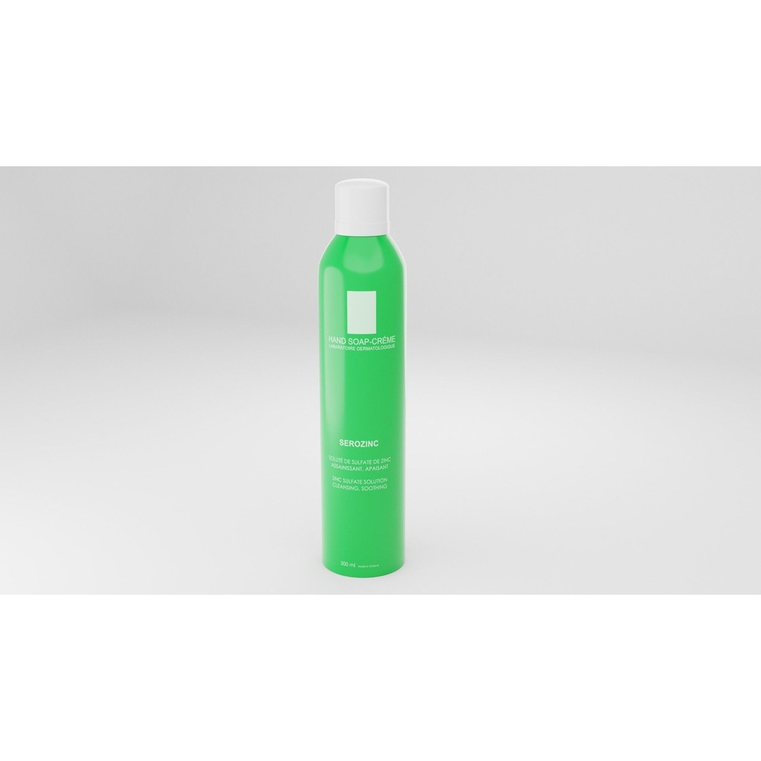 Cosmetic Bottle and Tube Set 3D Model – Low Poly Game Asset, Blender - View 12