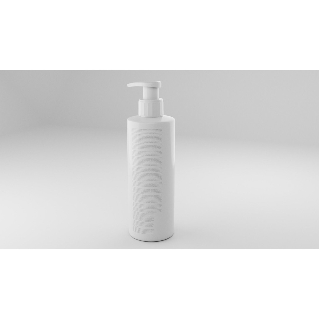 Cosmetic Bottle and Tube Set 3D Model – Low Poly Game Asset, Blender - View 20