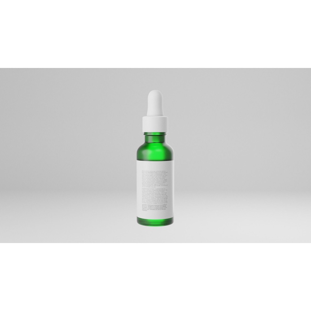 Cosmetic Bottle and Tube Set 3D Model – Low Poly Game Asset, Blender - View 27