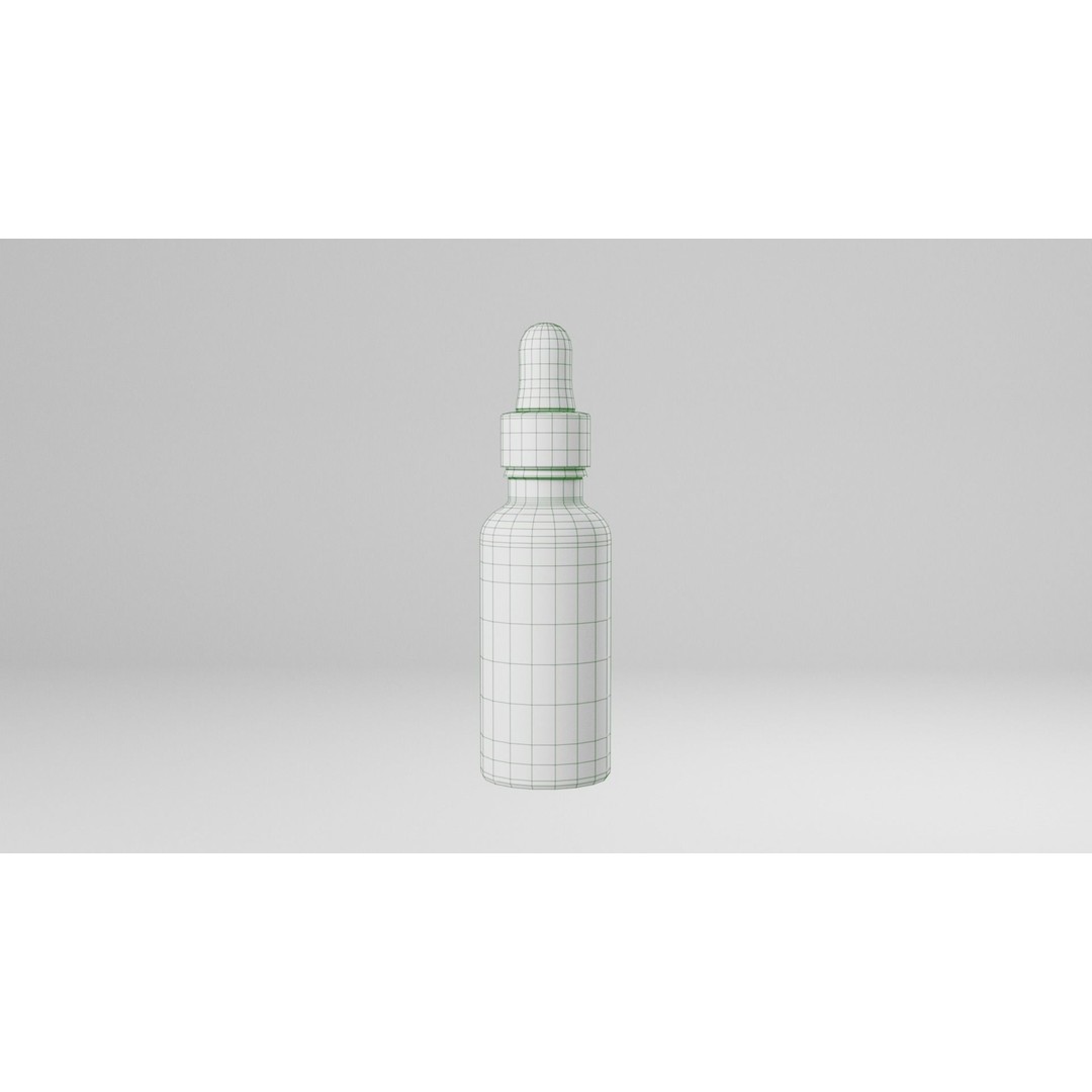 Cosmetic Bottle and Tube Set 3D Model – Low Poly Game Asset, Blender - View 48