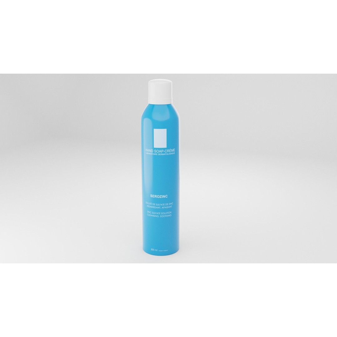 Cosmetic Bottle and Tube Set 3D Model – Low Poly Game Asset, Blender - View 7